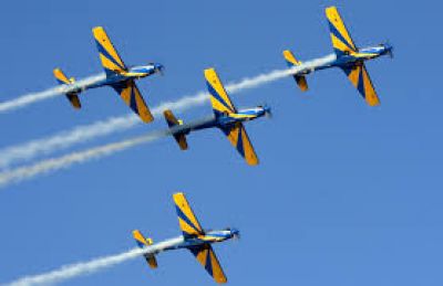 Nordeste terá shows no céu com a Esquadrilha da Fumaça